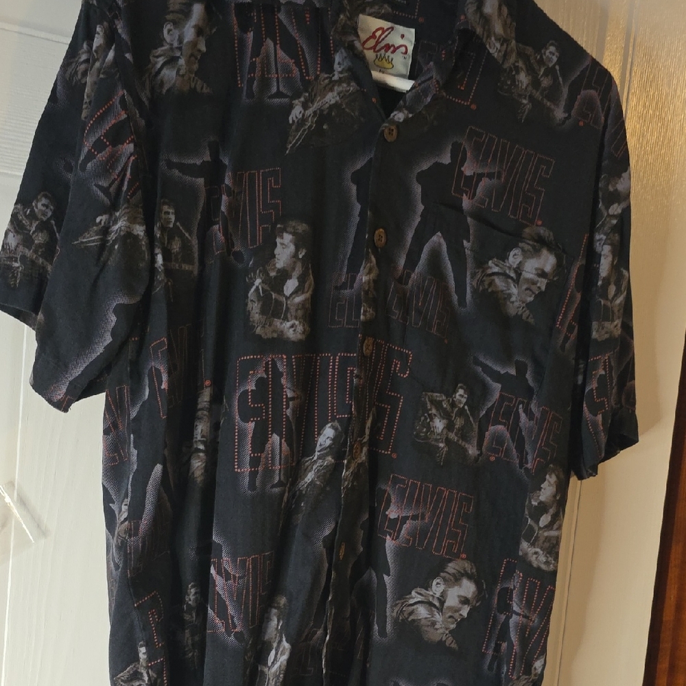 ELVIS Presley Black Graphic Men's Or Womens Shirt